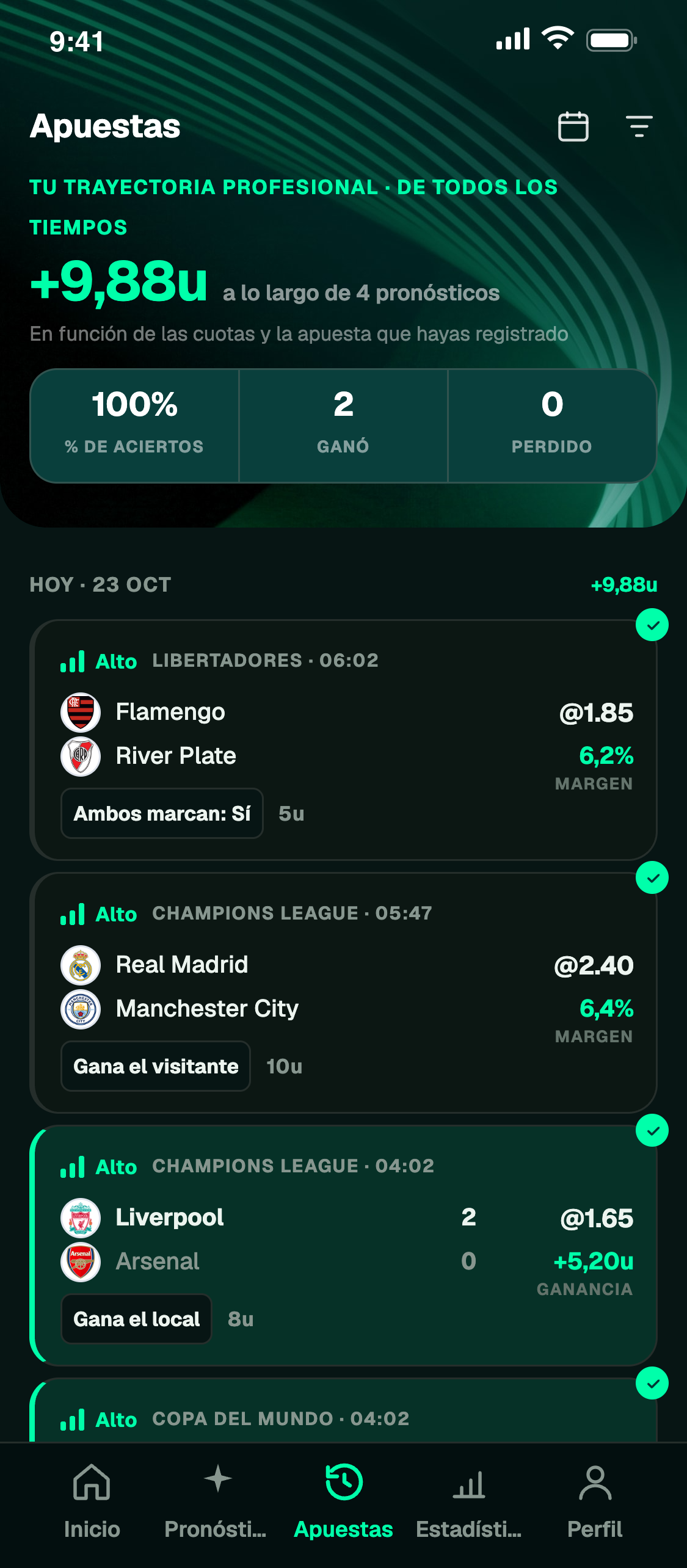 Entiende mejor tu rendimiento