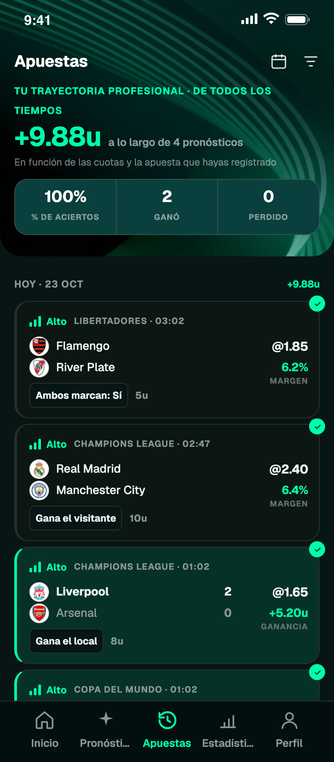 Entiende mejor tu rendimiento